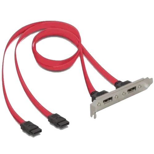 Планка корпусна SATA 7px4-eSATAx4 M/F