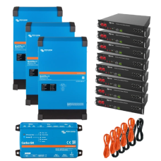Система безперебійного живлення трифазна VictronEnergy MultiPlus-II + Dyness 12кВт 24кВт•г