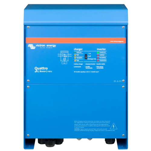 Інвертор VictronEnergy Quattro 48/15000/200-100/100 однофазний