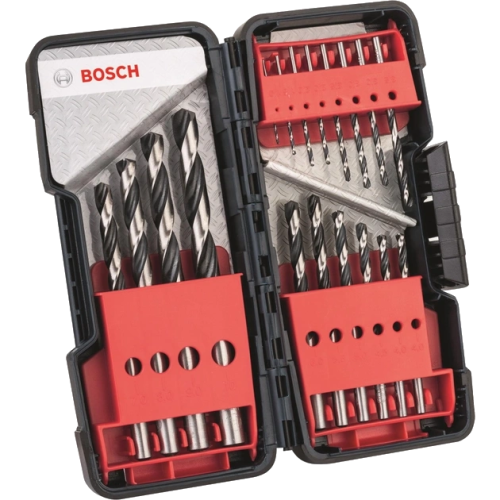 Набір свердел для металу Bosch HSS PointTeQ 18 штук