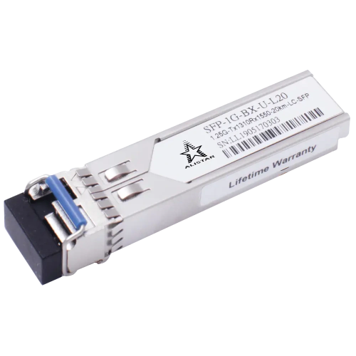 Модуль ALISTAR SFP-1G-BX-U-L20 SFP 1G 1SM WDM LC 20KM TX1310/RX1550nm DDM