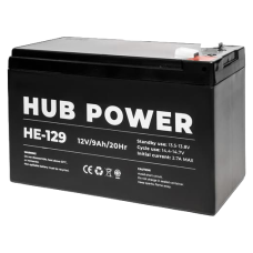 Акумуляторна батарея Hub Power HE-129 12V 9AH