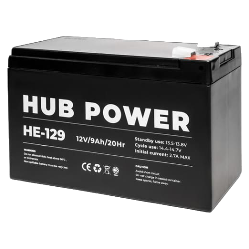 Акумуляторна батарея Hub Power HE-129 12V 9AH