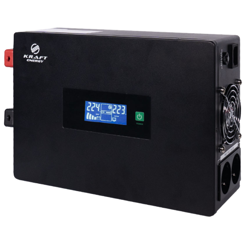 Інвертор високочастотний Kraft KRF-SAVR600VA/600W-12V