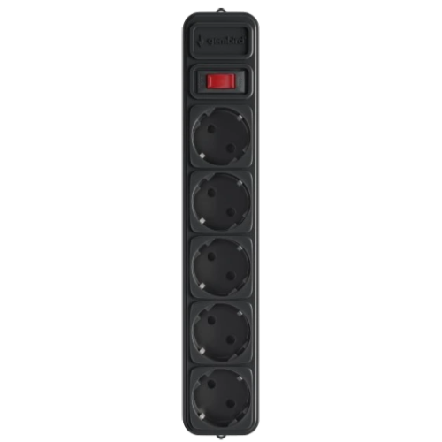 Мережевий фільтр для ДБЖ (UPS) 1.8 м кабель 5 розеток Gembird SPG5-X-6B