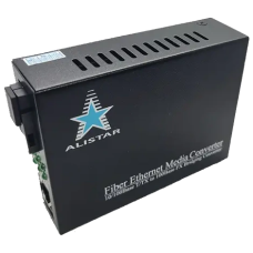 Медіаконвертор ALISTAR X5S 100M 10/100BASE-T RJ-45 - 100BASE-FX 1SM WDM SC 20KM TX1550/RX1310nm LFP