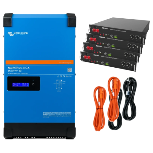 Система автономного живлення однофазна Victron Energy MultiPlus-II + Dyness 2.4кВт 9.6кВт•год