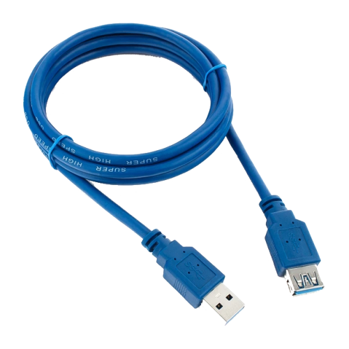 Подовжувач USB 3.0 AM/AF 1.5m Blue Q200