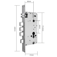 Врізна частина з автозакриттям SEVEN LOCK 6068