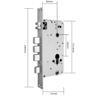 Врізна частина SEVEN LOCK 6068