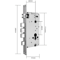 Врізна частина SEVEN LOCK 6068