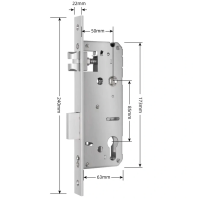 Врізна частина SEVEN LOCK 5085