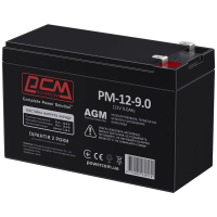 Акумуляторна батарея Powercom AGM 9Ah 12V