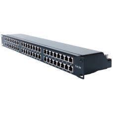 Патч-панель 19" type кат. 5e LW 1U STP 48xRJ-45 Dual IDC