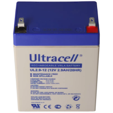 Акумуляторна батарея Ultracell UL2.9-12 AGM 12V 2,9Ah