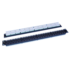 Патч-панель з'єднувальна EPNew 19" 24xRJ-45 UTP