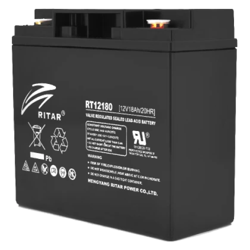 Акумулятор RITAR AGM RT12180B 12V 18Ah