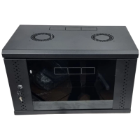 Шафа скло чорне EServer 6U