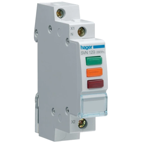 Індикатор потрійний LED 230В Hager SVN129
