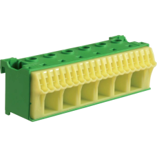 PE-клема 6x16мм2+20x4мм2 ширина 105мм Hager QiuckConnect