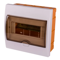 Корпус пластиковий 8-модульний вбудований Enext e.plbox.stand.w.08k