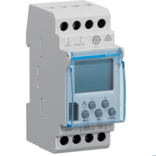Таймер цифровий тижневий, 1-канал+Bluetooth, запас ходу 5 років Hager EGN103