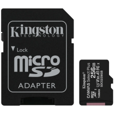Модуль флеш-пам'яті Kingston 256GB micSDXC Canvas Select Plus 100R A1 C10 Card