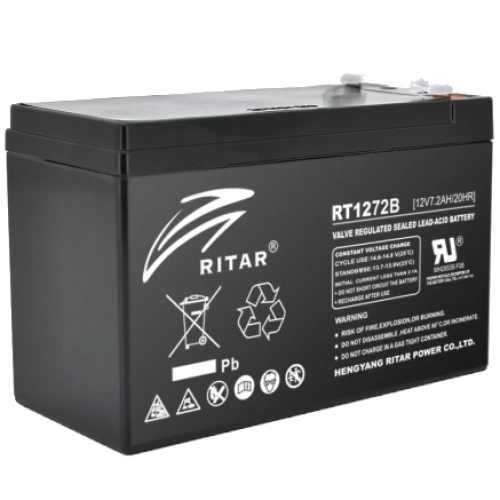 Аккумуляторная батарея AGM RITAR RT1272B 12V 7.2Ah