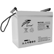 Свинцево-кислотна акумуляторна батарея RITAR RA12-60 60A•г 12В