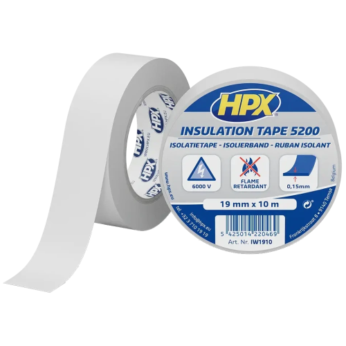 Стрічка ПВХ ізоляційна HPX IW1910 HPX5200 19мм х 10м
