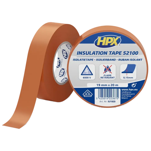 Стрічка ПВХ ізоляційна HPX IU1920 HPX52100 19мм х 20м
