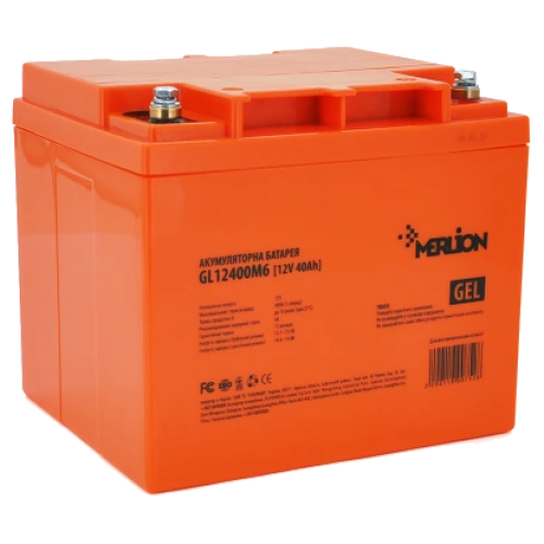 Акумуляторна батарея MERLION GL12400M6 12V 40Ah