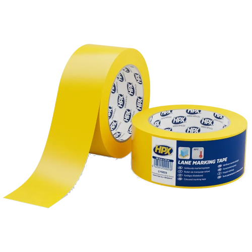 Стрічка самоклеюча для маркування підлоги HPX LY5033 Lane Marking Tape 50мм x 33м