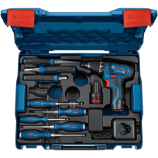 Набір ручних інструментів з шуруповертом Bosch Professional (060186810R)