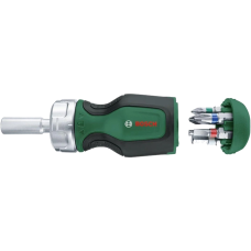 Викрутка з тріскачкою + 6 біт Bosch Bike (1600A027PN)