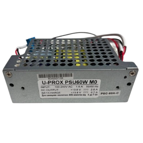 Блок живлення U-PROX PSU60W 14В 2.8А M0 kit з функцією UPS