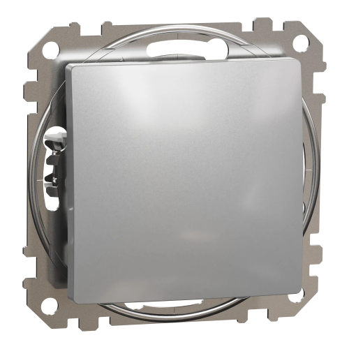 Вимикач Schneider Electric SDD113101 Sedna Design & Elements 1-клавішний алюміній