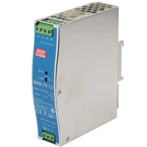 Блок живлення Mean Well NDR-75-12 12В 6.3А