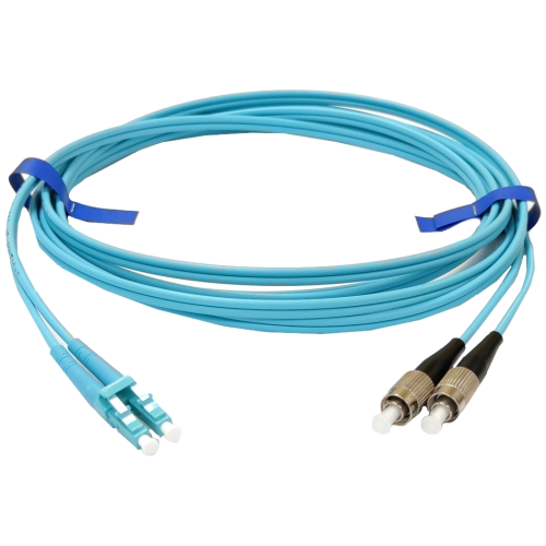 Патчкорд оптичний CMS FC/UPC-LC/UPC MM (OM3) 3м Duplex Slim