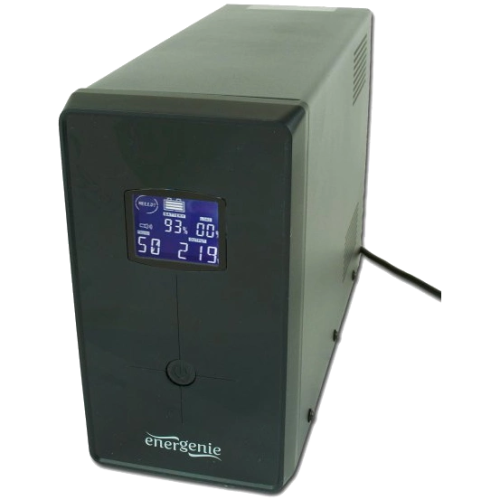 Джерело безперебійного живлення EnerGenie EG-UPS-034 1500ВA апроксимована синусоїда