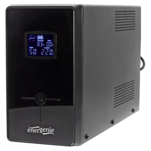 Джерело безперебійного живлення EnerGenie EG-UPS-035 2000ВA апроксимована синусоїда