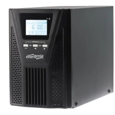 Джерело безперебійного живлення під акумулятор EnerGenie EG-UPSO-1000 1000ВA чиста синусоїда