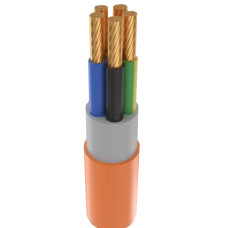 Кабель Мега-Кабель HXH-FE180/Е90-O 5х2,5 RE-0.6/1 kV(бухта 100 м)(NKK)