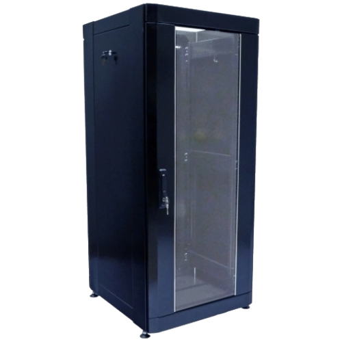Шафа посилена чорна 19" 33U 610х675