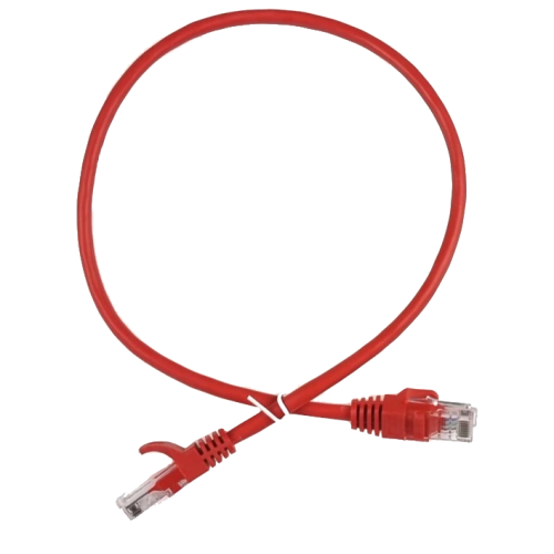 Патч-корд червоний EServer UTP CAT5e