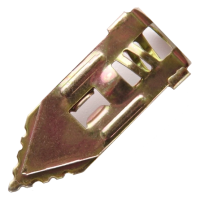 Дюбель до гіпсокартону APRO Gold 12х30 цинк жовтий (пач. 50 шт.)
