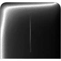 Кнопка Ajax SideButton (2-gang) vertical black