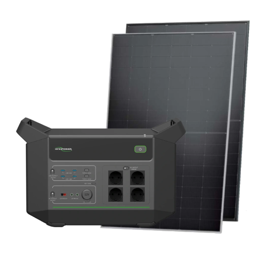 Система автономного живлення однофазна HYXiPower HYX-EA2500 + JINKO JKM445N-54HL4R-V 445 Вт