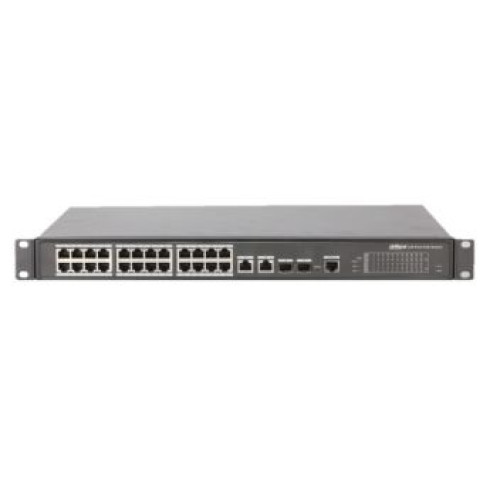 Комутатор 24 порти керований Dahua PFS4226-24ET-360 POE