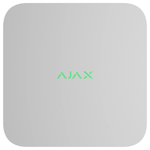Відеореєстратор Ajax NVR DC (16ch) white